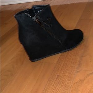 Brand new black booties